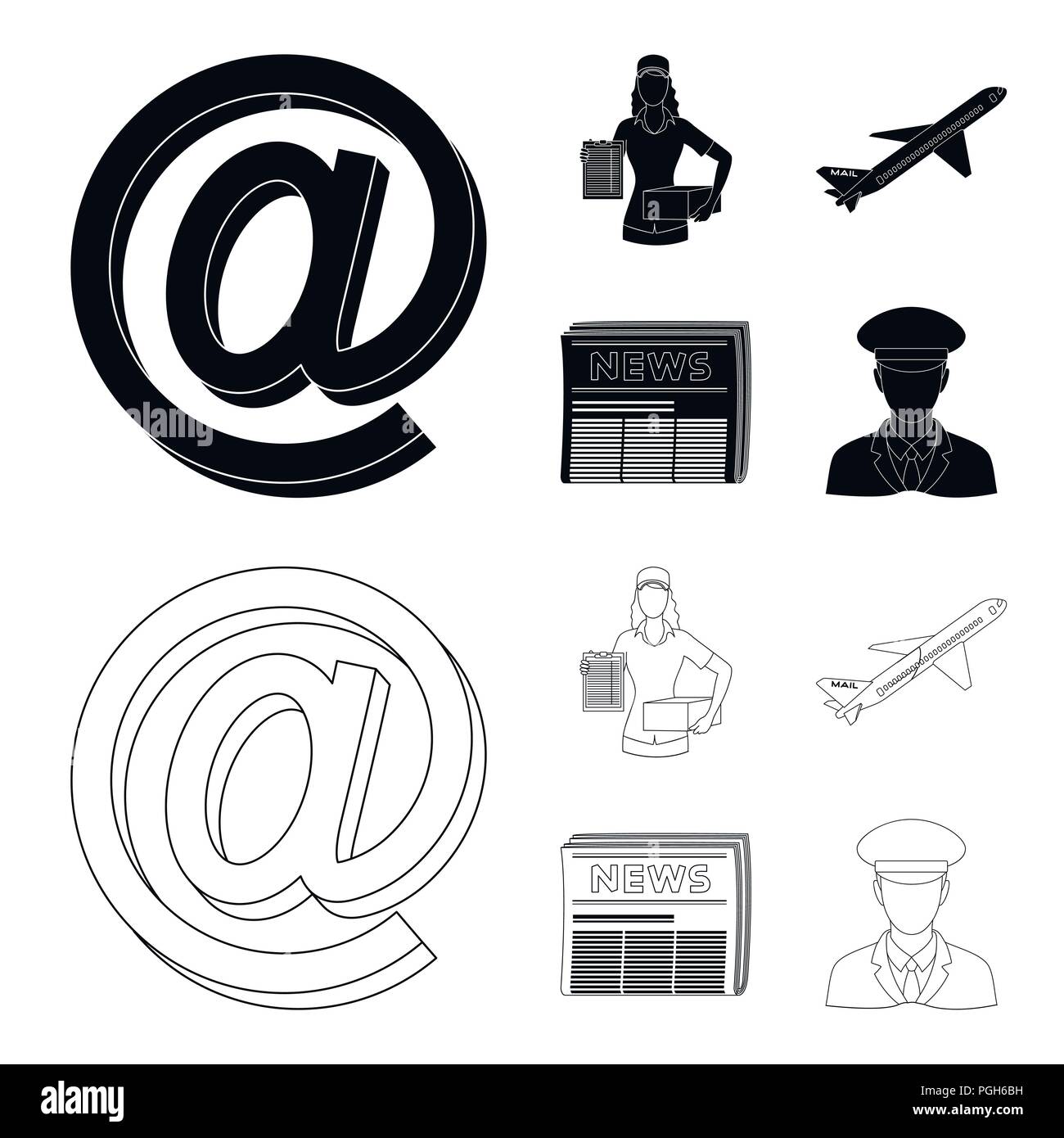 Military boots, a monument to the rider, a national tent, a milk drink. Mongolia set collection icons in black,outline style vector symbol stock illus Stock Vector