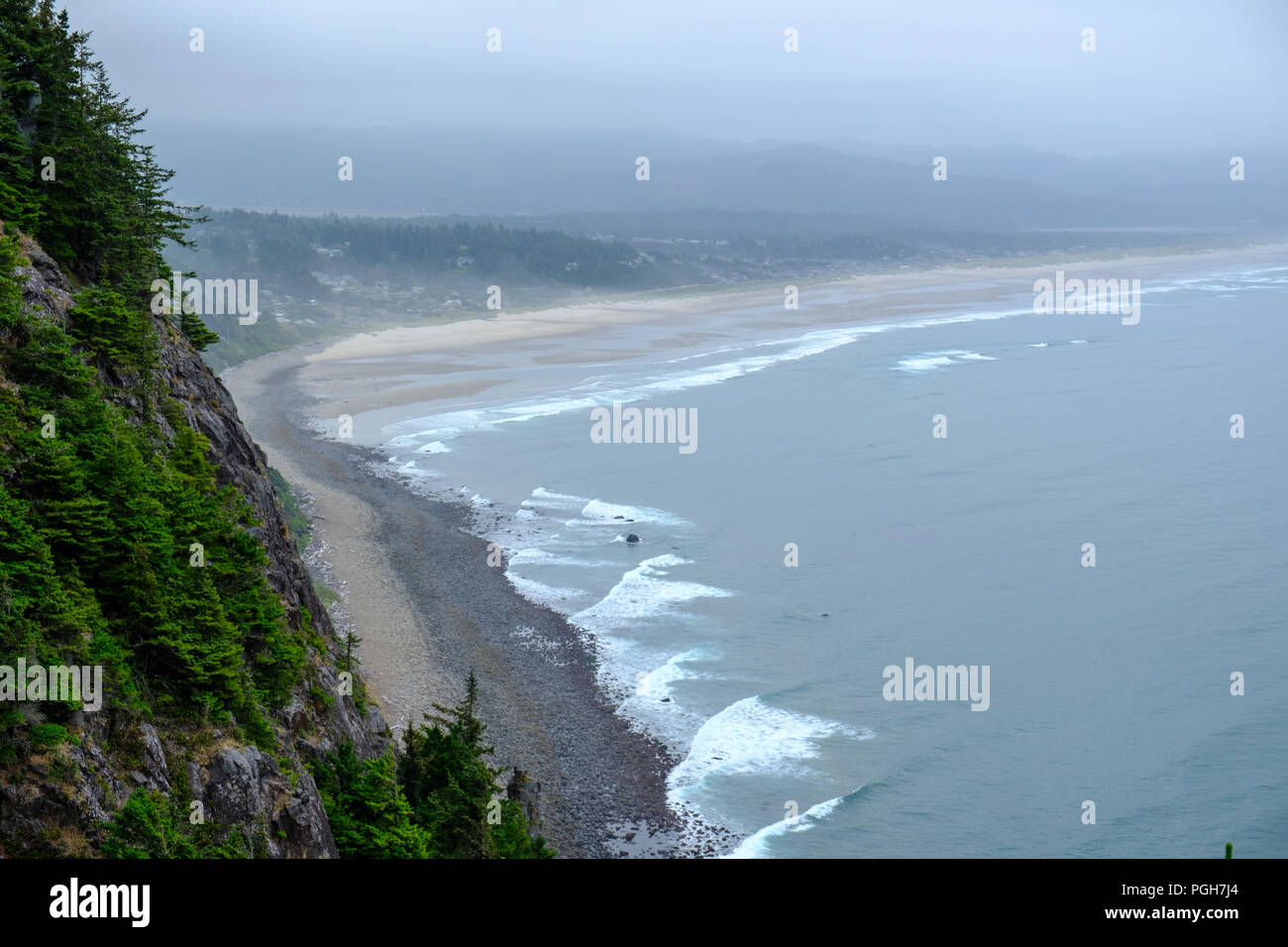 Oregon coast north of Garibaldi, USA Stock Photo