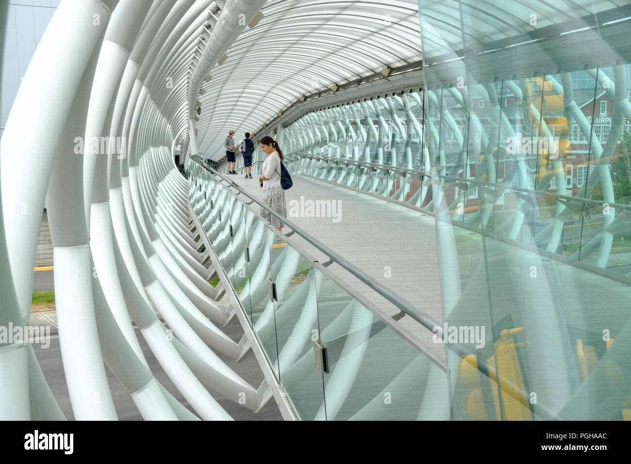 T. Evans Wyckoff Memorial Bridge at Museum of Flight, Seattle, USA
