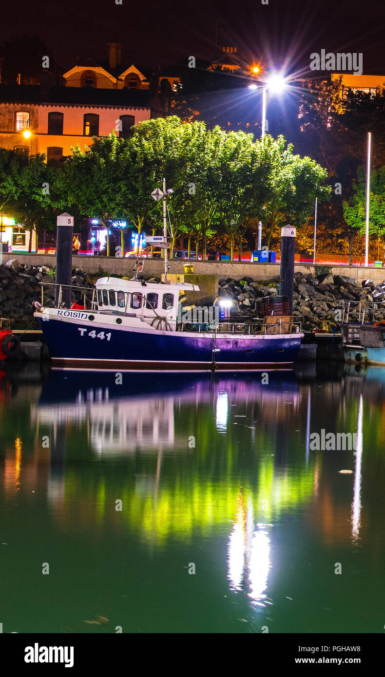 Fishing Boat at Howth Harbour Dublin Stock Photo