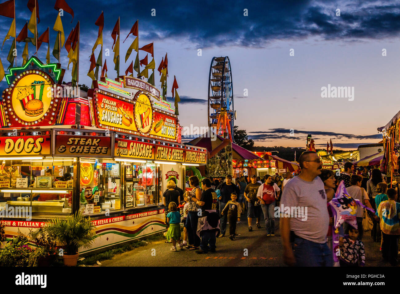 Woodstock Fair   Woodstock, Connecticut, USA Stock Photo