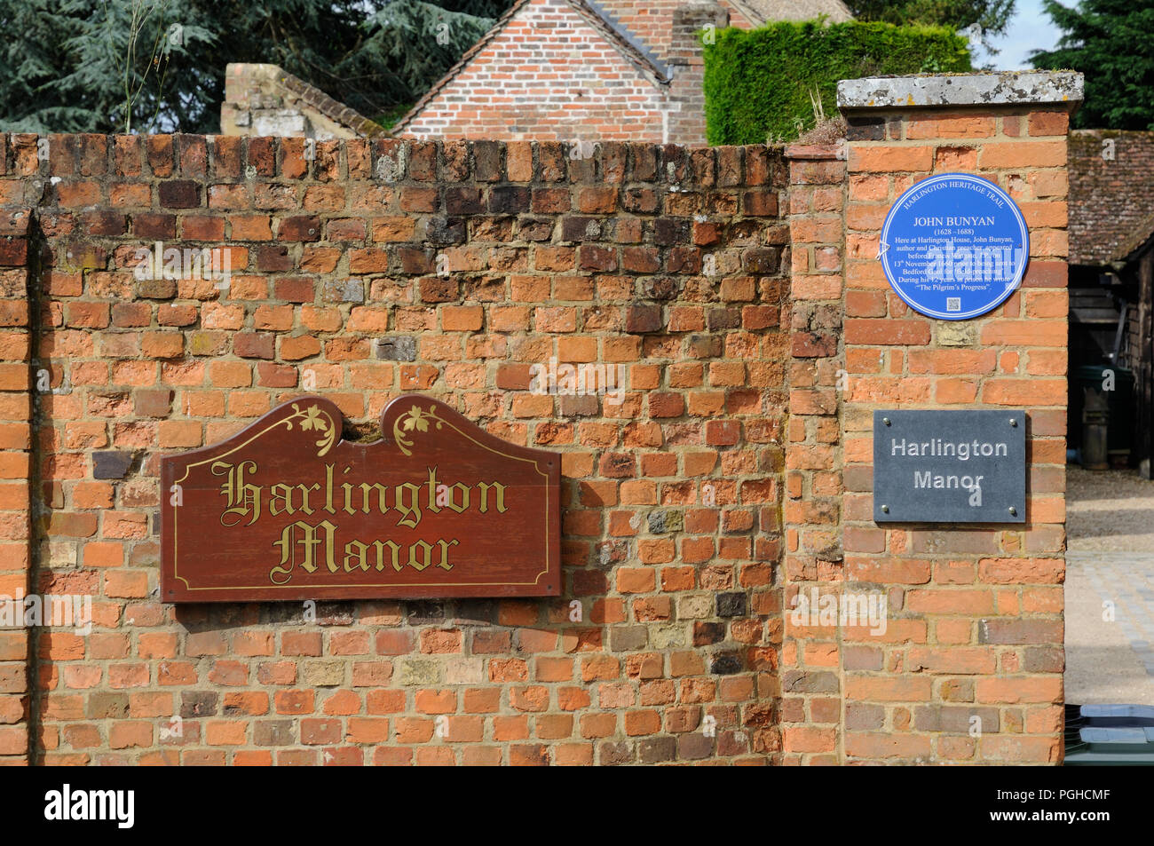 Harlington Manor House, Harlington, Bedfordshire. In the 17th century