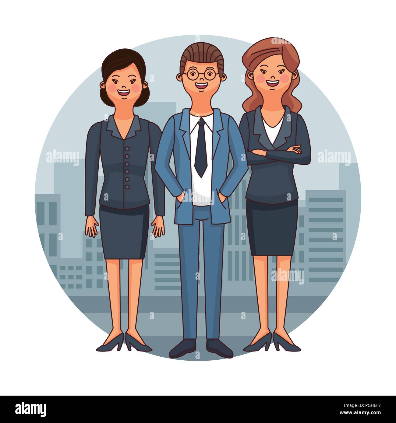 Lawyers team cartoon Stock Vector Image & Art Alamy