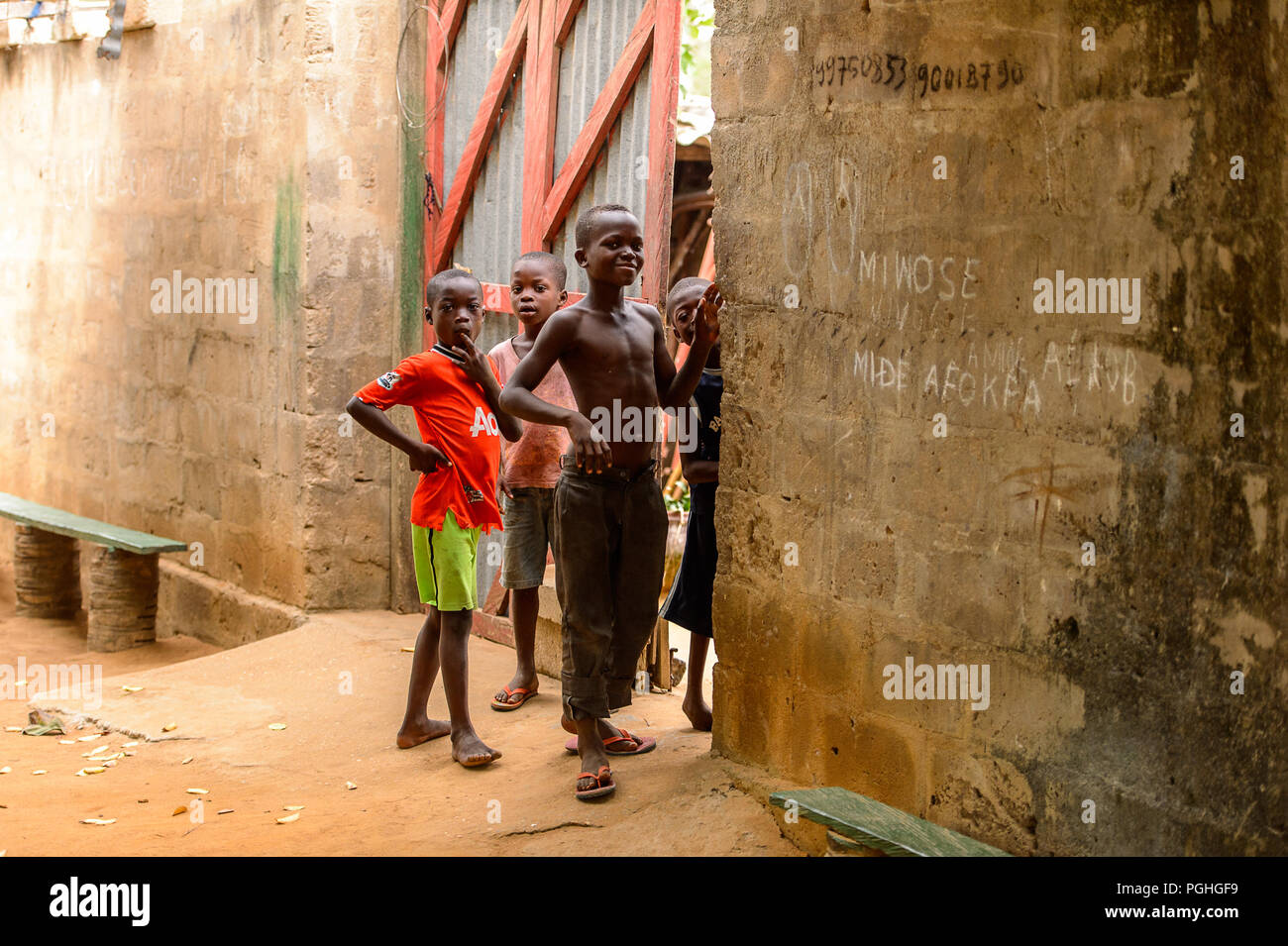 Togo Boys High Resolution Stock Photography and Images Alamy