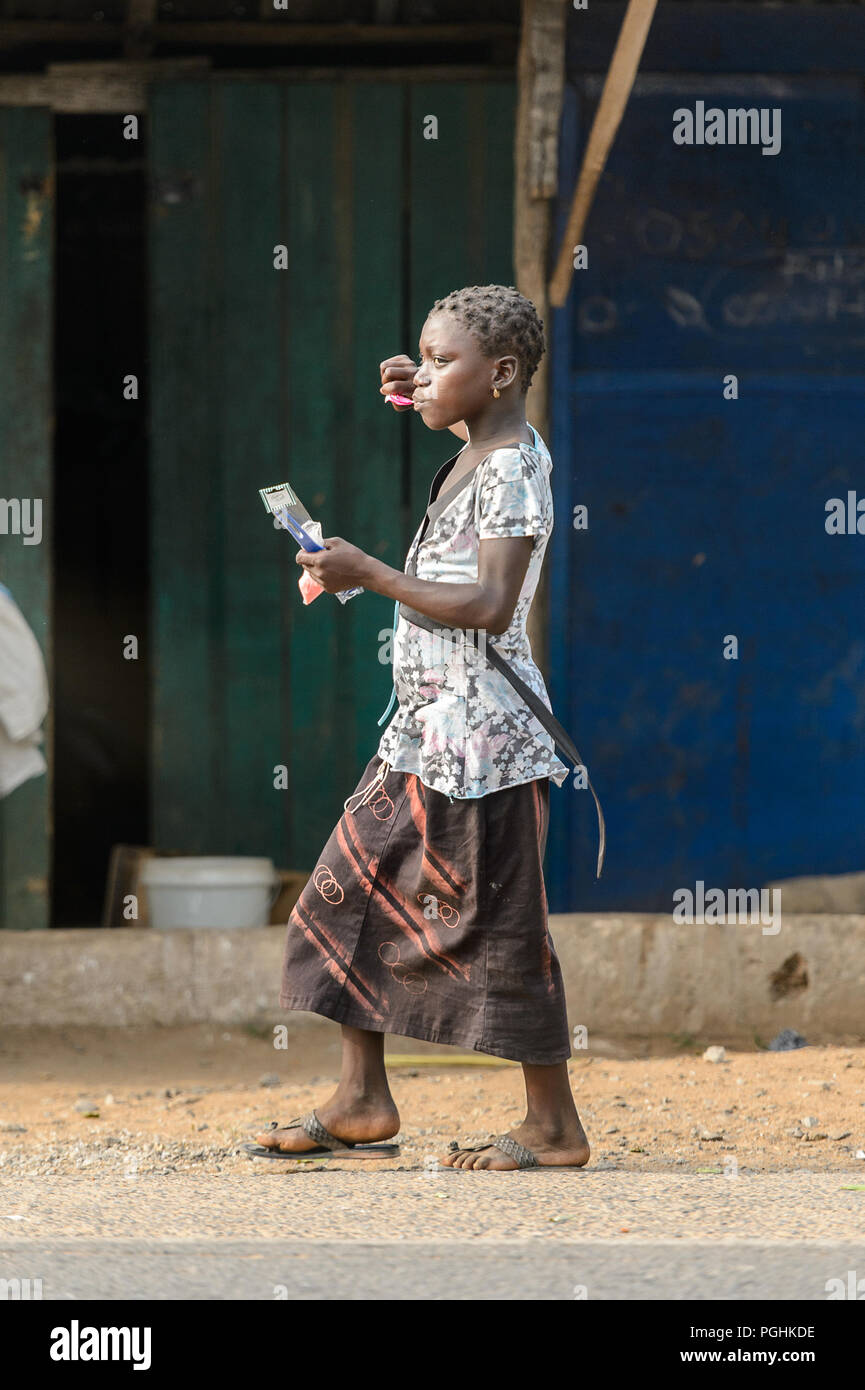 African ghanaian girl hi-res stock photography and images - Alamy