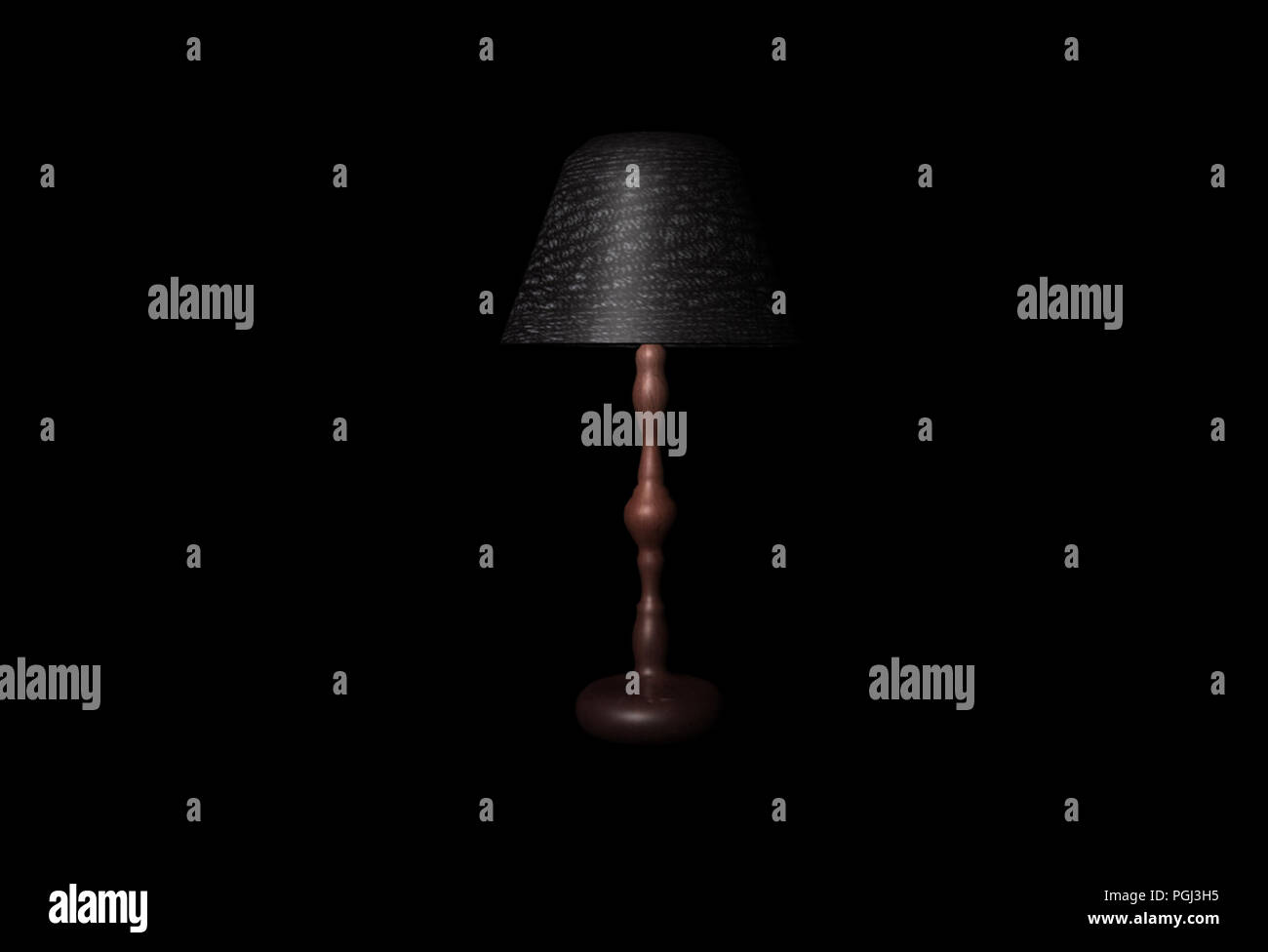 3d rendering living room lamp Stock Photo - Alamy