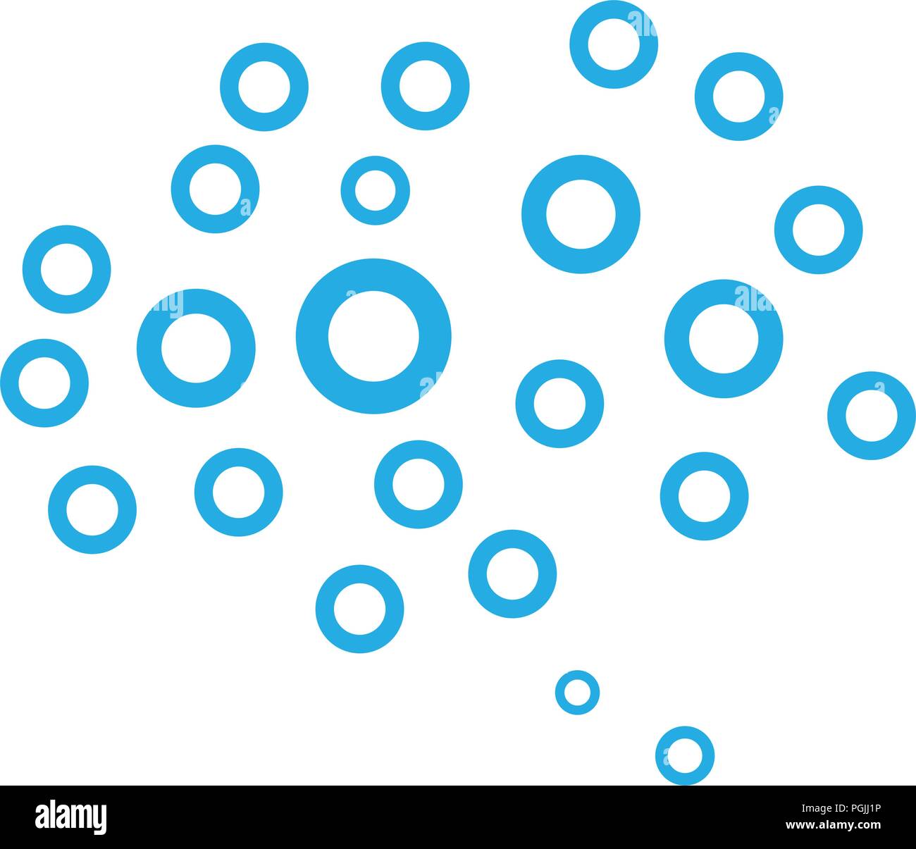 Isolated brain network icon. Artificial intelligence Stock Vector Image ...