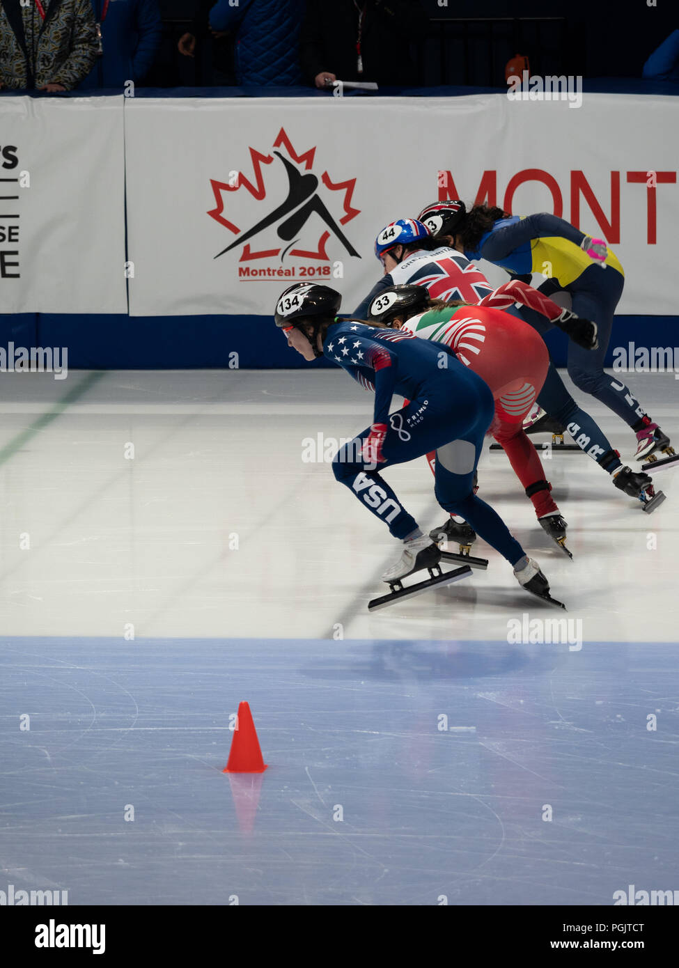 The world cup short track speedskating hi-res stock photography and ...