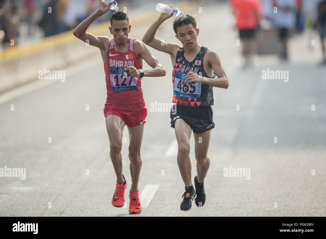 Jakarta Indonesia 25th Aug 2018 Elhassan Elabbassi BRN Hiroto jakarta-indonesia-25th-aug-2018-elhassan-elabbassi-brn-hiroto