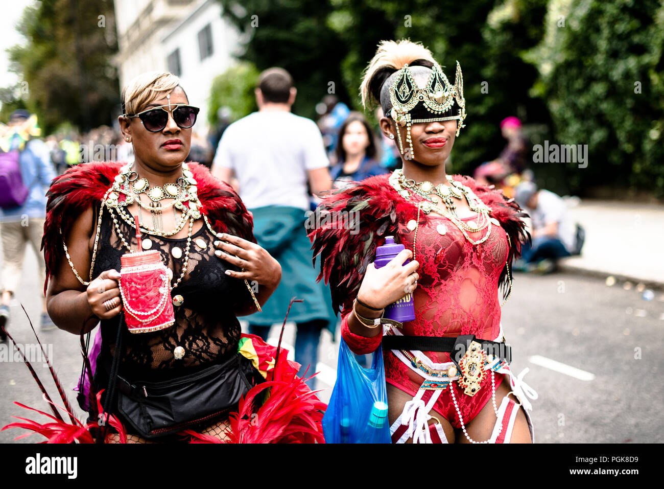 Women notting hill carnival wearing hi-res stock photography and images ...