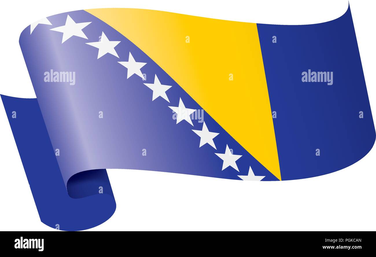 bosnia-and-herzegovina-flag-vector-illustration-on-a-white-background