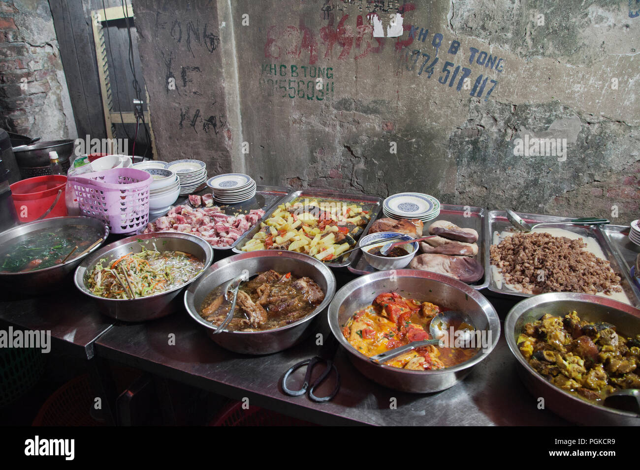 Vietnamese Street Food Stock Photo Alamy
