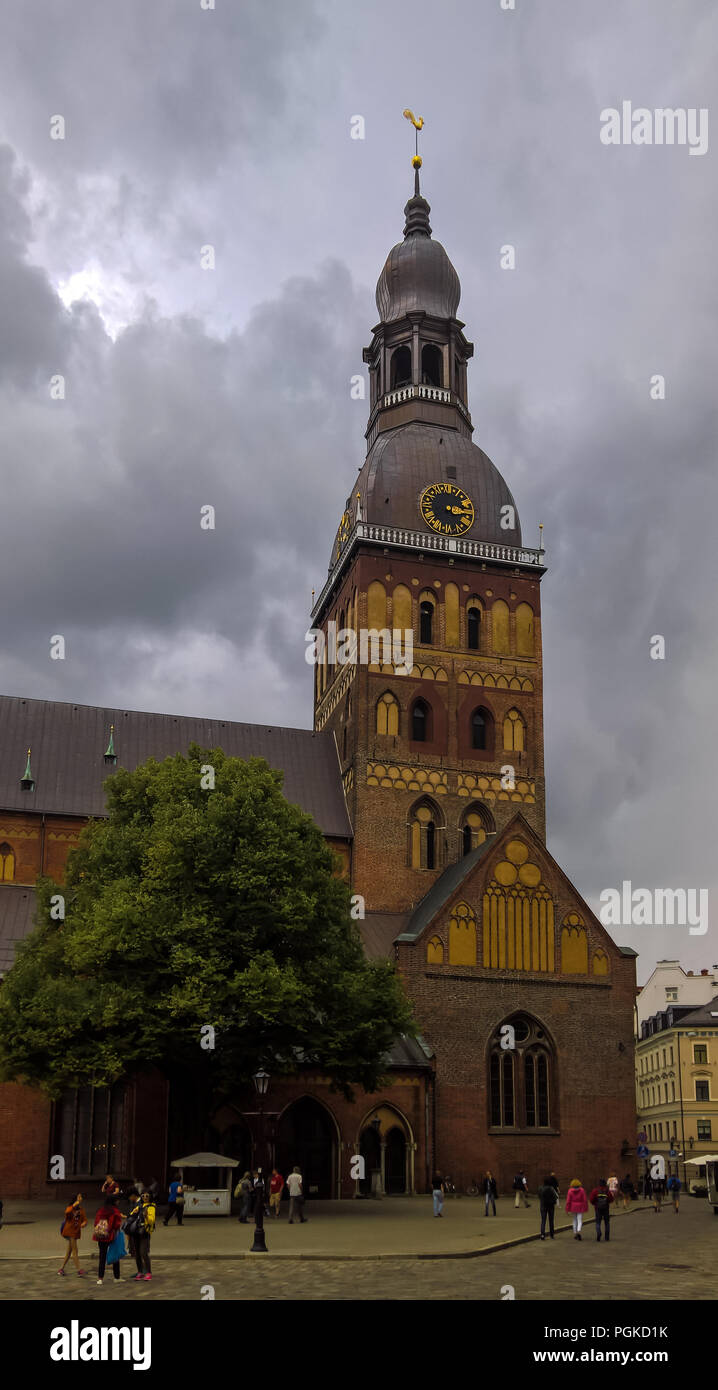 Dom's Cathedral Riga Dom in riga hi-res stock photography and images - Alamy