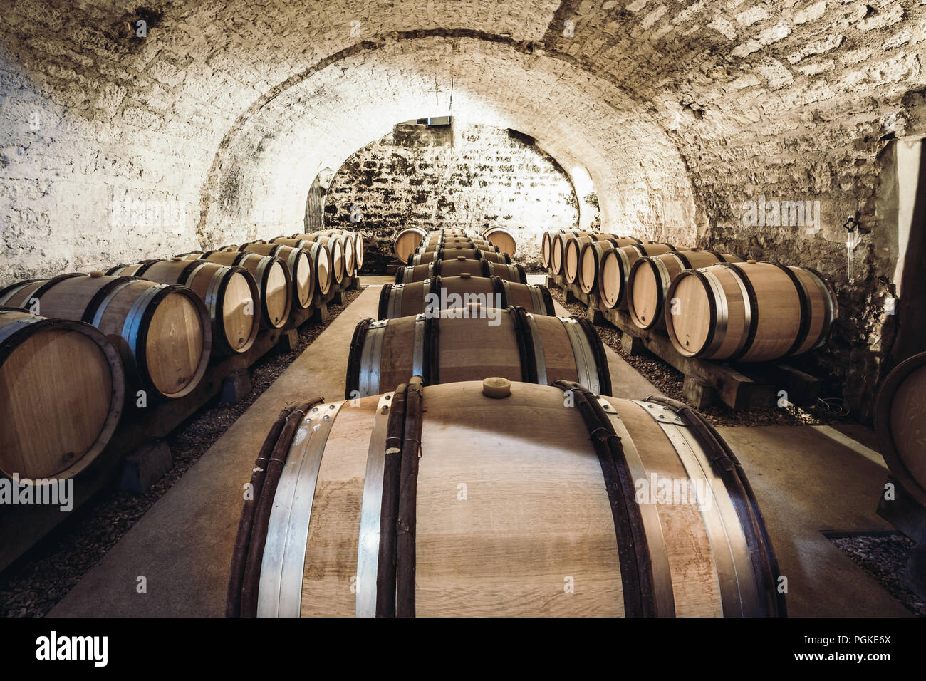 Barrel vaulted wine cellar hires stock photography and images Alamy