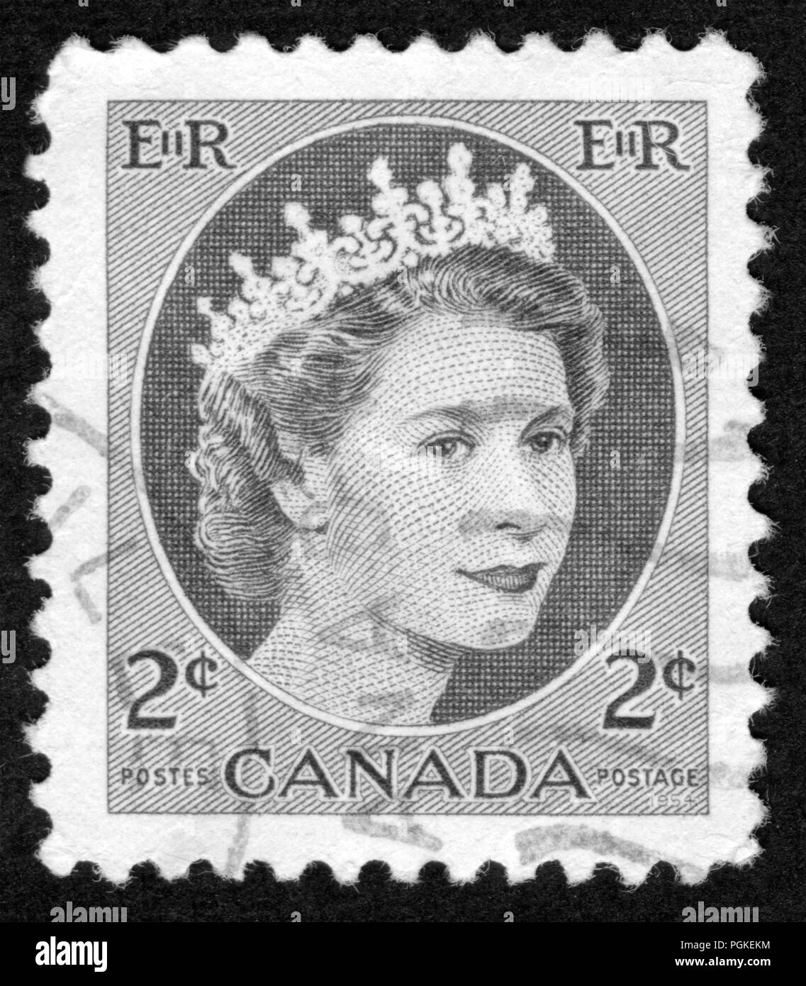 England stamp Queen Elizabeth II Heads of State Queen Stock