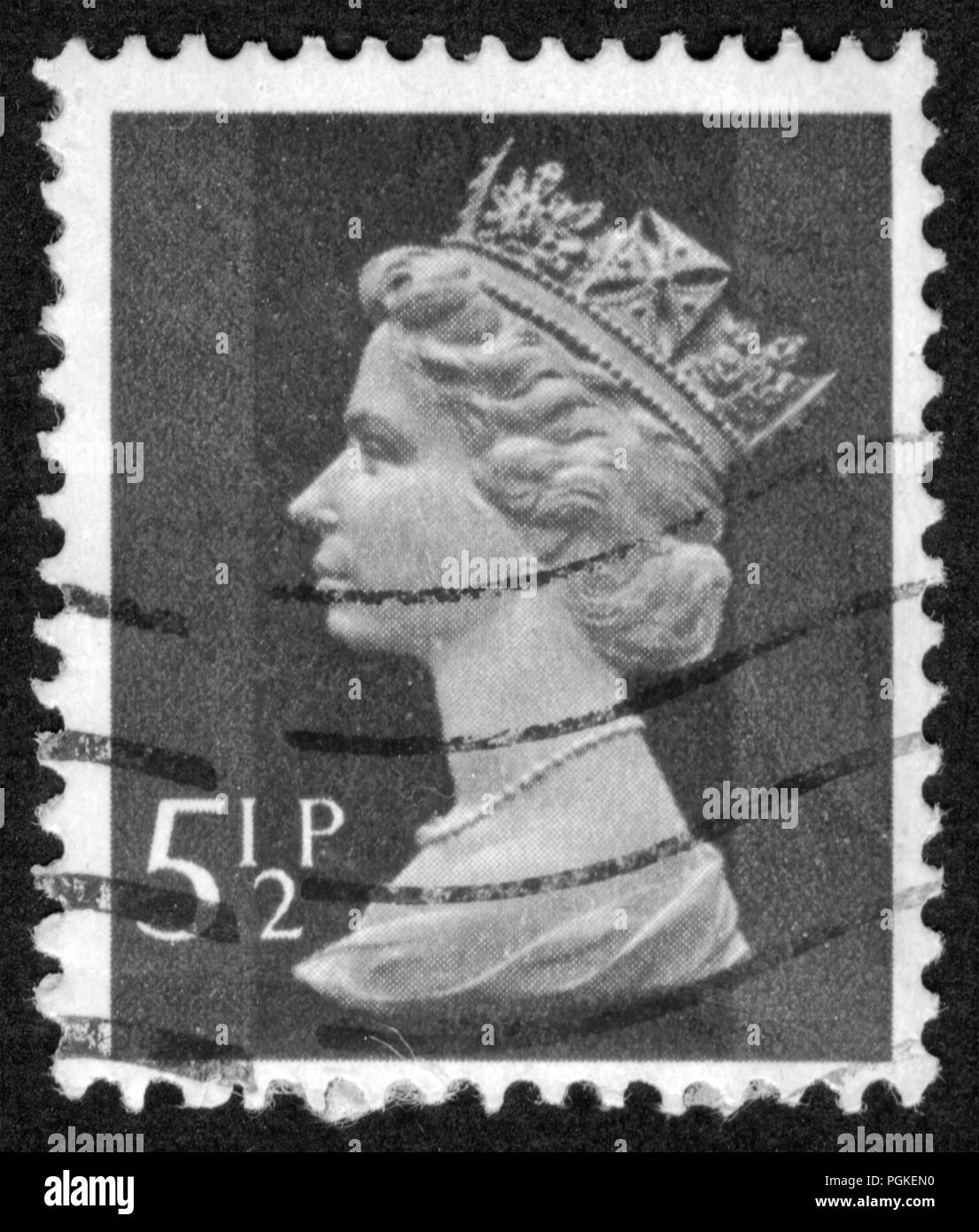 England stamp, Queen Elizabeth II, Heads of State , Queen Stock Photo Alamy