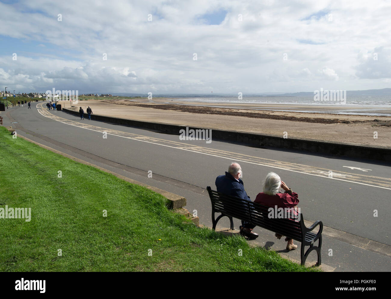 South Beach, Troon, Ayrshire Stock Photo Alamy