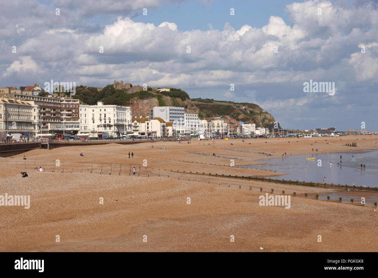 hastings-beach-summer-hi-res-stock-photography-and-images-alamy