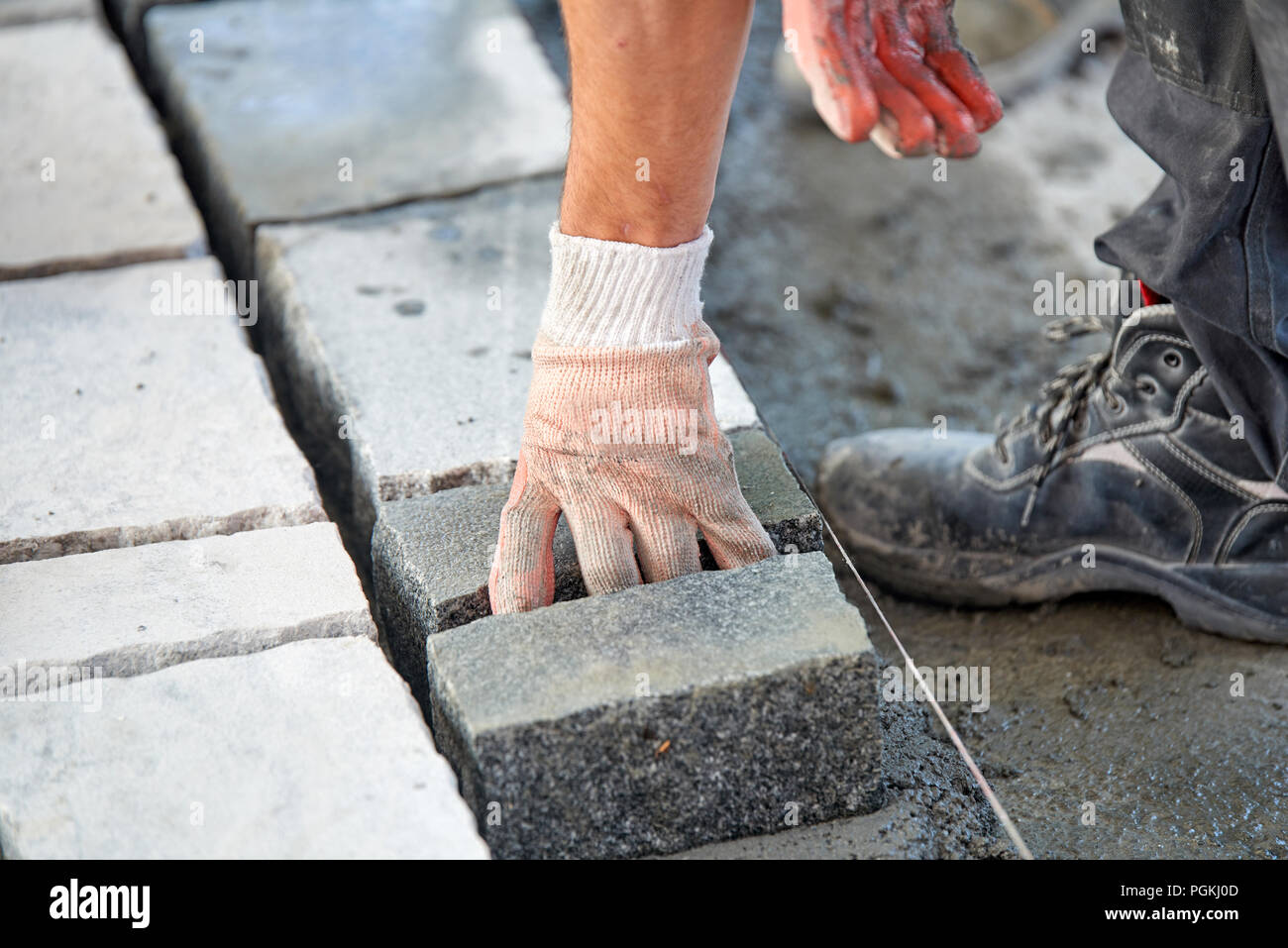 Workman's hands hi-res stock photography and images - Alamy
