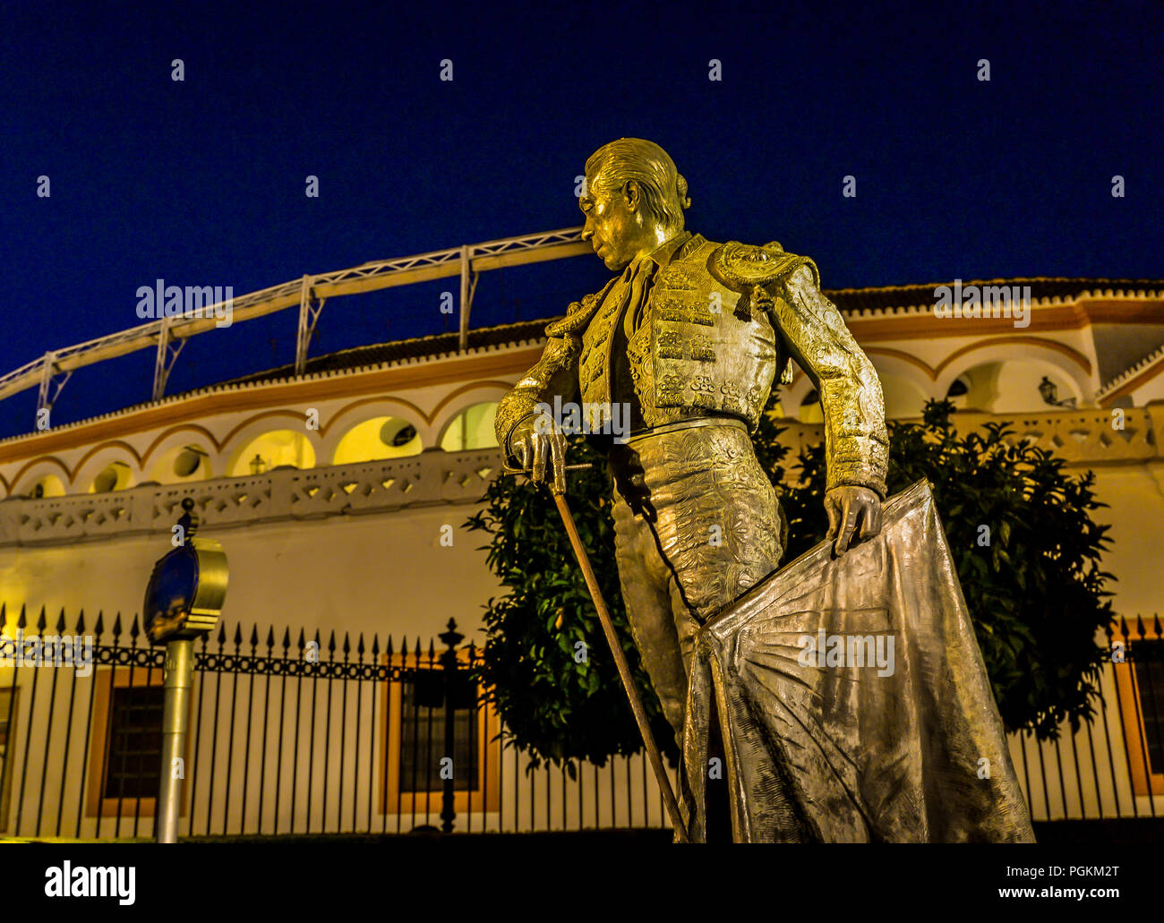 The bullring in Seville Spain Stock Photo Alamy
