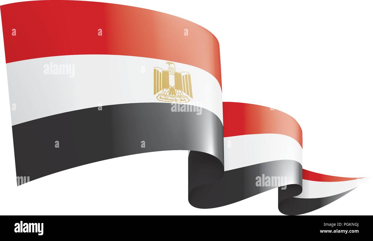 Egypt Flag Vector Illustration On A White Background Stock Vector egypt-flag-vector-illustration-on-a-white-background-stock-vector