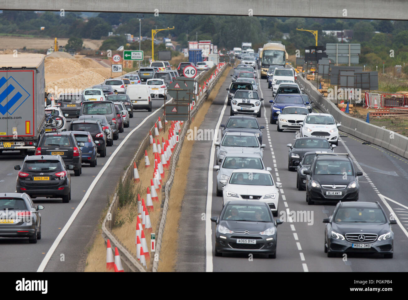 A14 roadworks hi-res stock photography and images - Alamy