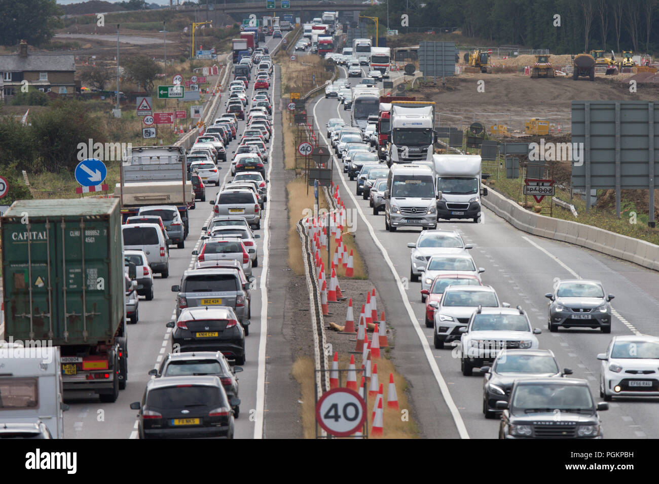 A14 roadworks hi-res stock photography and images - Alamy
