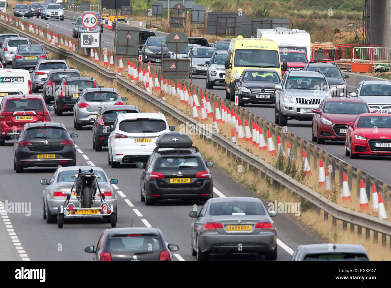 A14 roadworks hi-res stock photography and images - Alamy