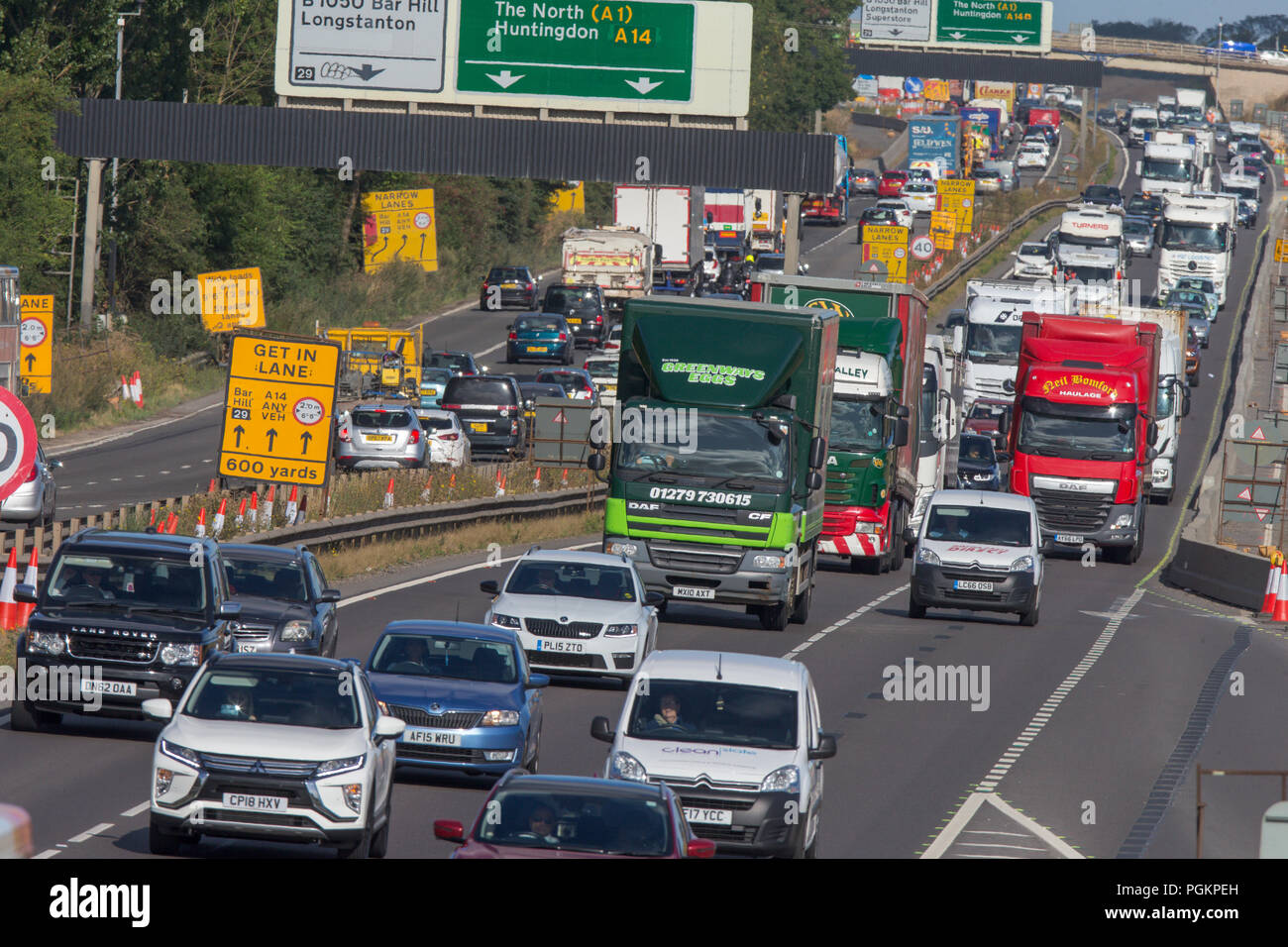 A14 roadworks hi-res stock photography and images - Alamy