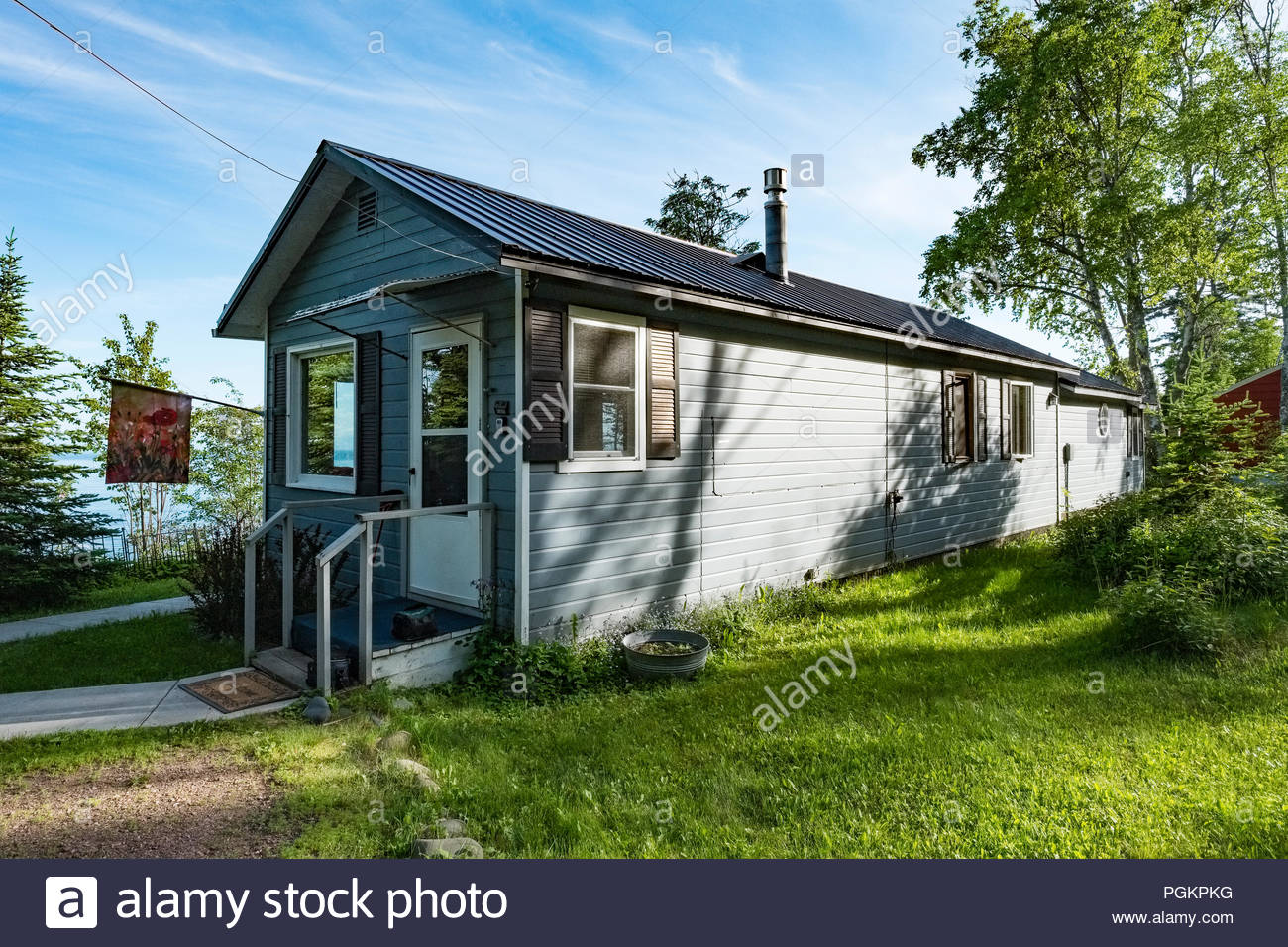 Cabin Lake Minnesota Stock Photos Cabin Lake Minnesota Stock