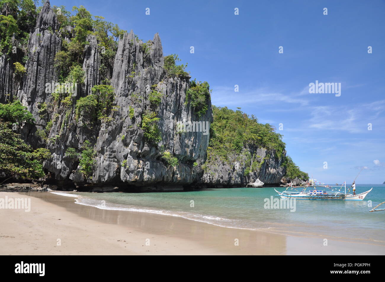 Underground River At El Nido Philippines Stock Photo Alamy