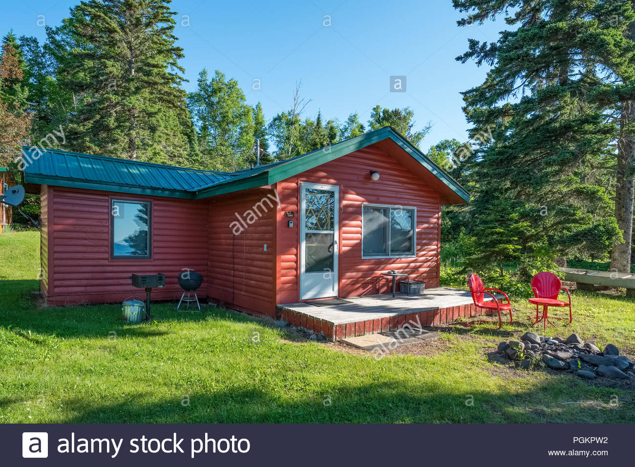 Cabins Located A Short Walk From Lake Superior Near Grand Marais