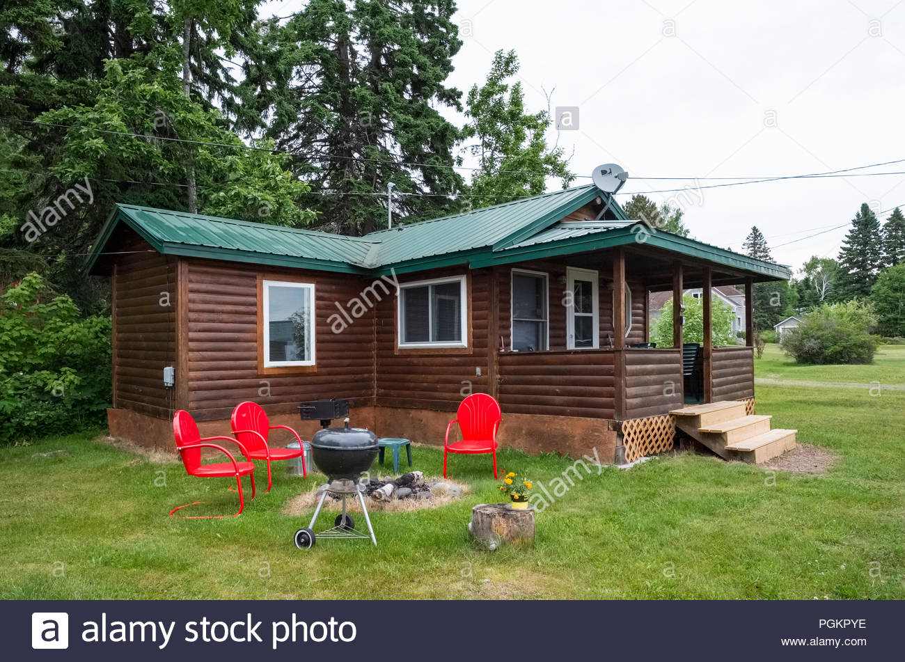 Cabins Located A Short Walk From Lake Superior Near Grand Marais