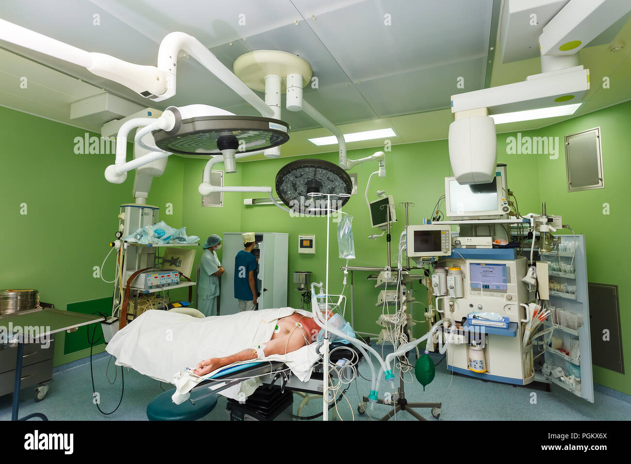 medical equipment in hospital Stock Photo Alamy