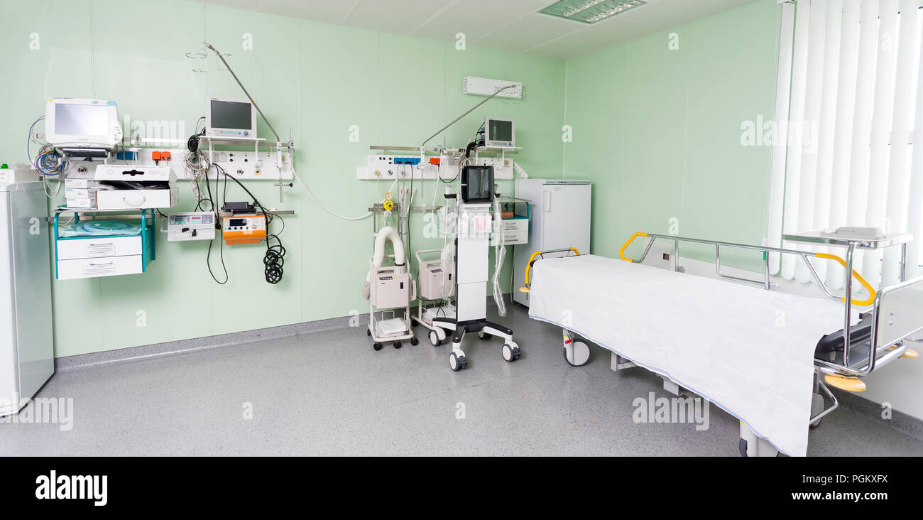 medical equipment in hospital Stock Photo Alamy