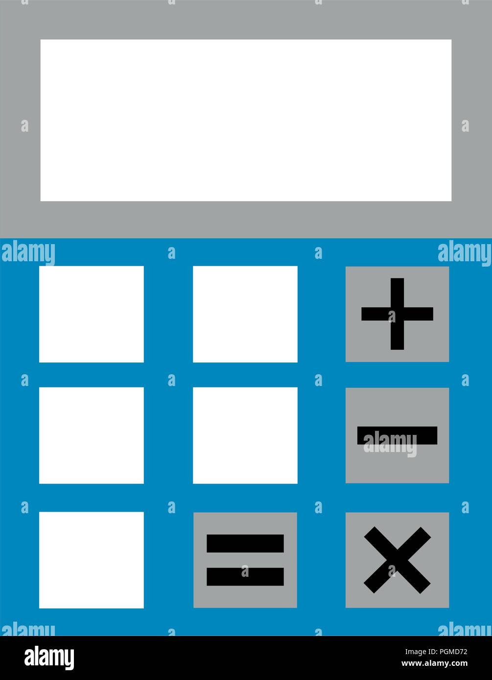 business financial calculator object element Stock Vector Image & Art