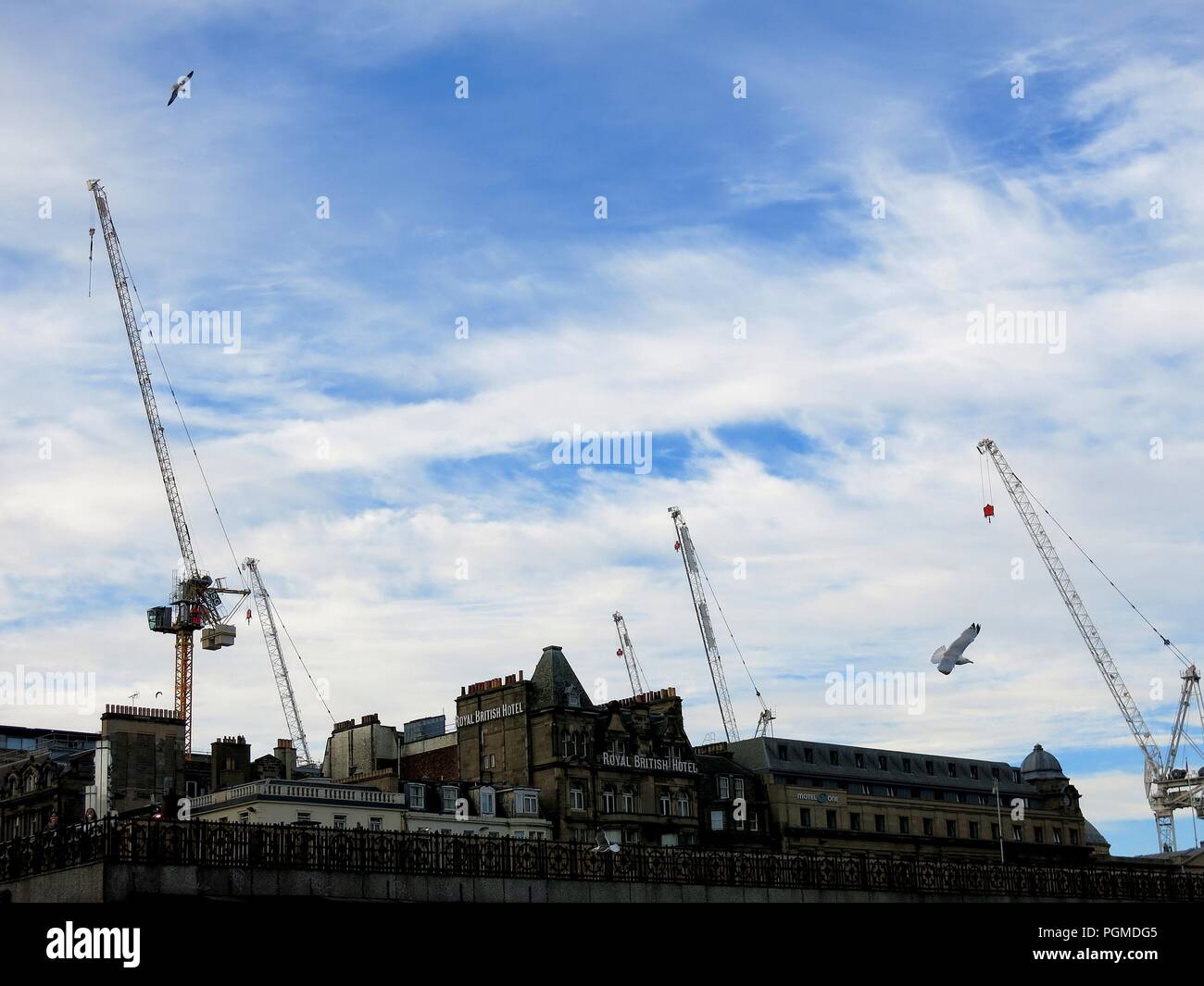 Cityscape, Edinburgh, Scotland. Stock Photo