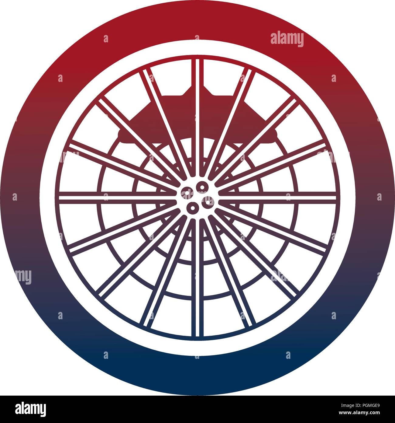 New disk brake Stock Vector Images - Alamy