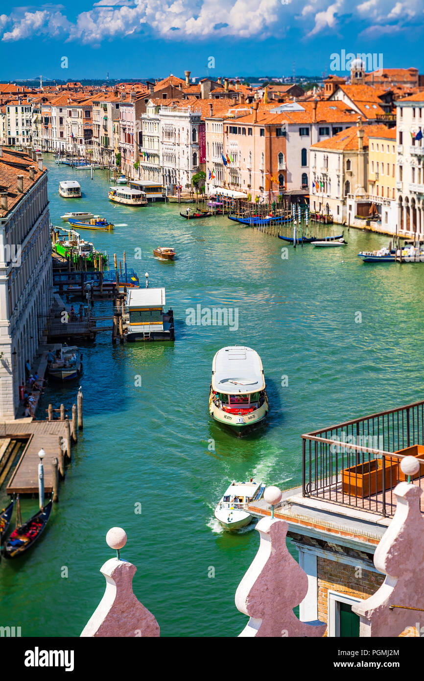 Venice canal grande aerial view hi-res stock photography and images - Alamy