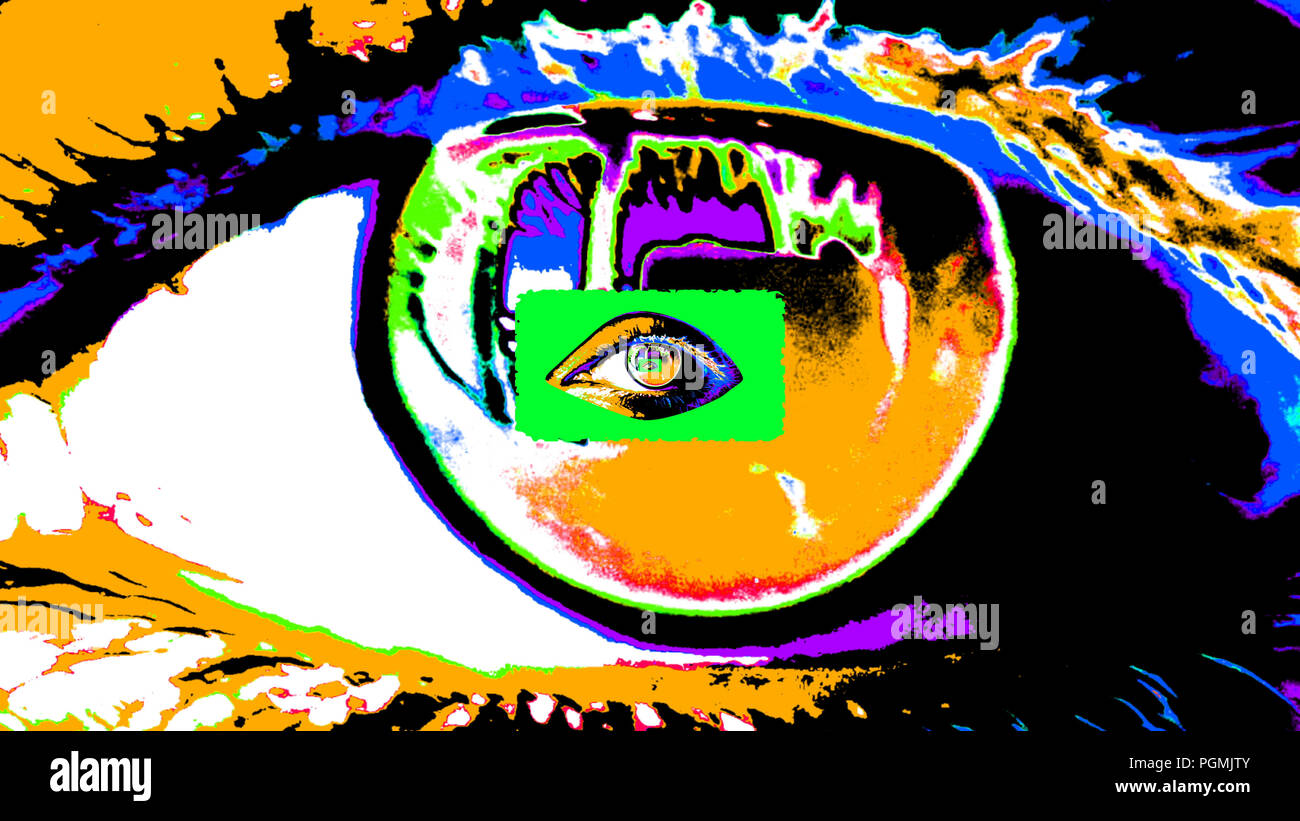 Flickering eye human hires stock photography and images Alamy