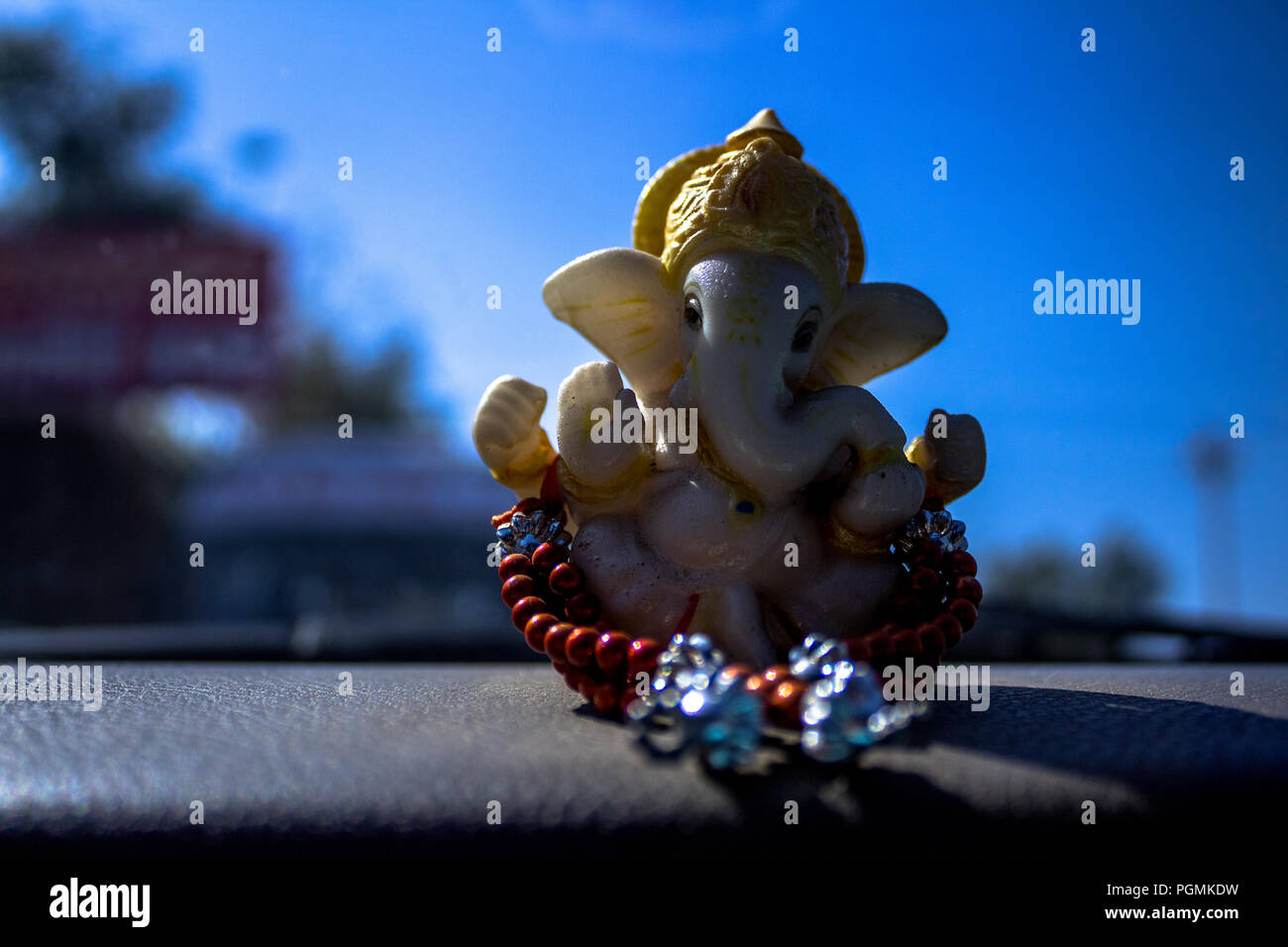 Lord Ganesha Portrait Stock Photo