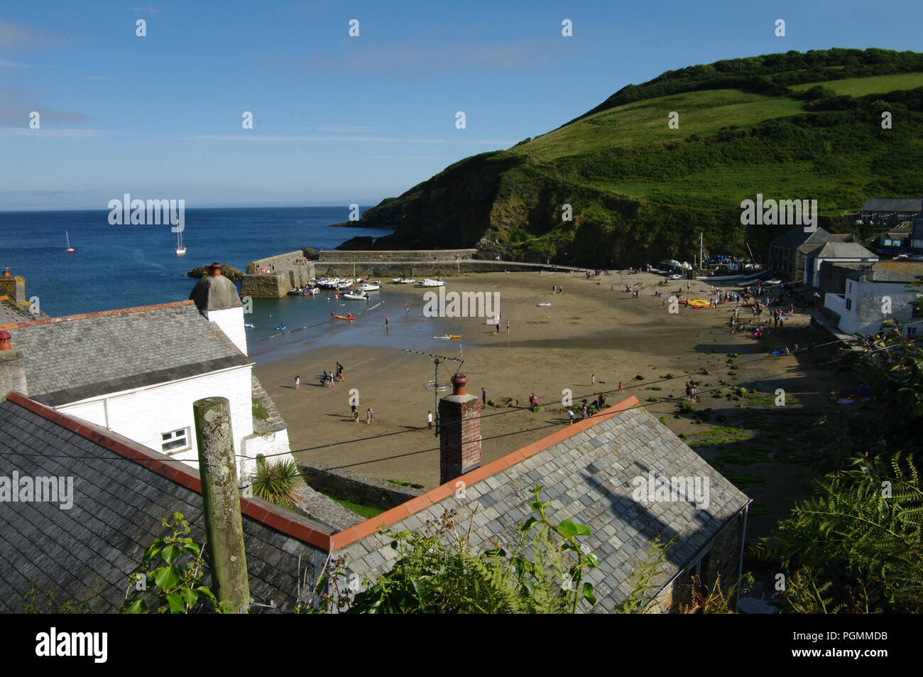 Gorran Haven, Cornwall, England Stock Photo