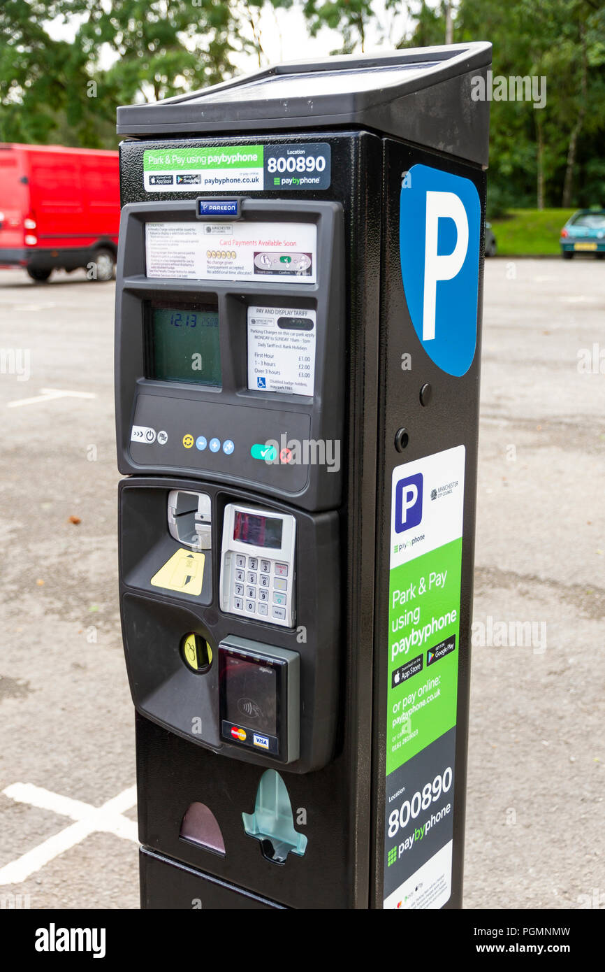Pay and display parking hires stock photography and images Alamy