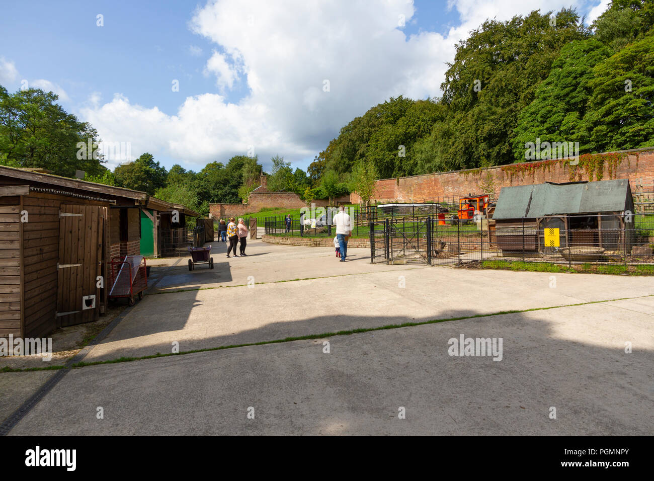 The Stables Animal Centre in Heaton Park, Prestwich, England. Stock Photo