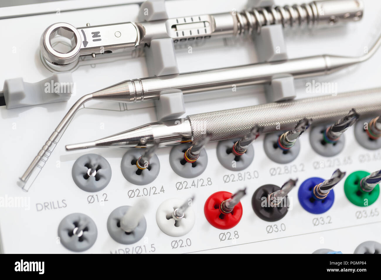 Prostho Instruments Tools for dental prosthetist Stock Photo - Alamy