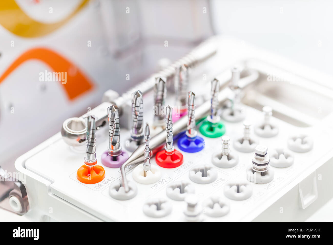 Tools for dental prosthetist Stock Photo Alamy