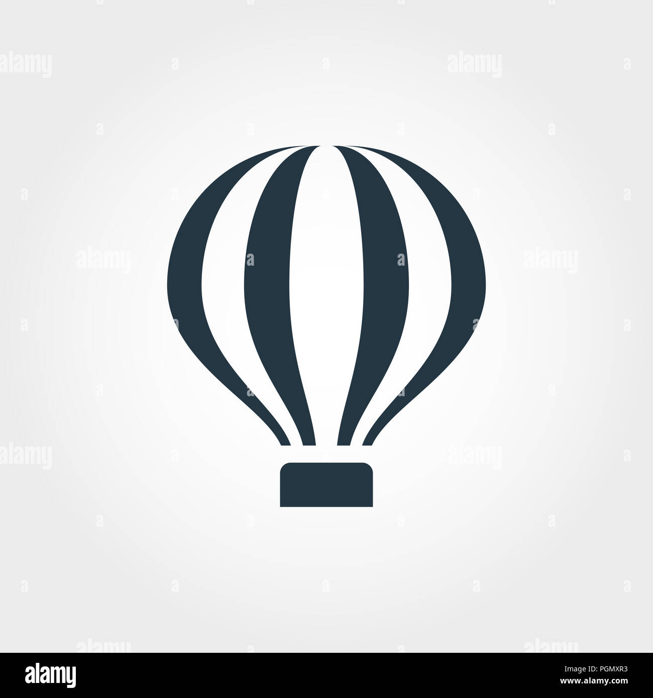 Air Ballon creative icon. Simple element illustration. Air Ballon concept  symbol design from transport collection. Can be used for web, mobile and  pri Stock Photo - Alamy