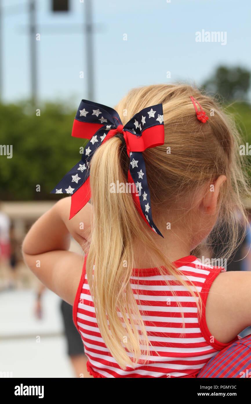 Toddler Girl Patriotic Floral Libby Dress main image 0