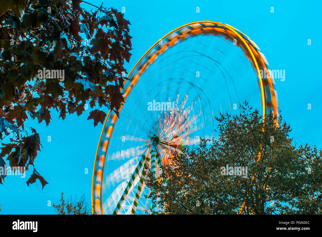 Schueberfouer 2018, Luxembourg Stock Photo