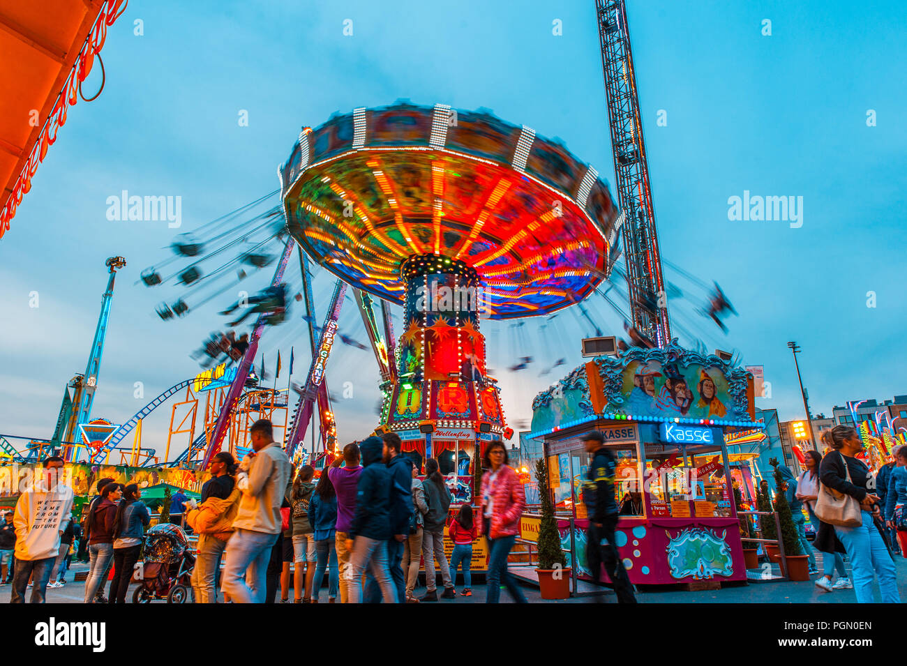 Schueberfouer 2018, Luxembourg Stock Photo
